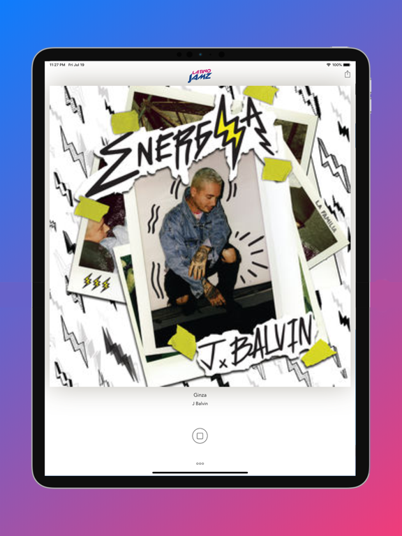 LatinoJamz iPad screenshot 3 - Music app