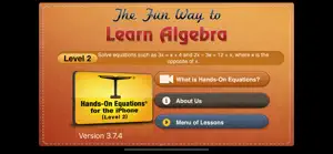 Hands-On Equations 2 screenshot #1 for iPhone