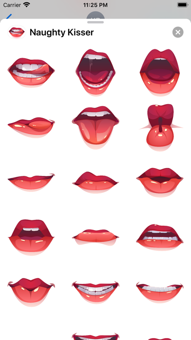 Screenshot #2 pour Naughty Sexy Kiss & Dirty Lips