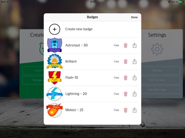 Creating An App Badge
