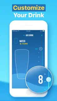water reminder - daily tracker iphone screenshot 2