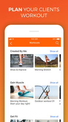 Virtuagym Coach screenshot 4