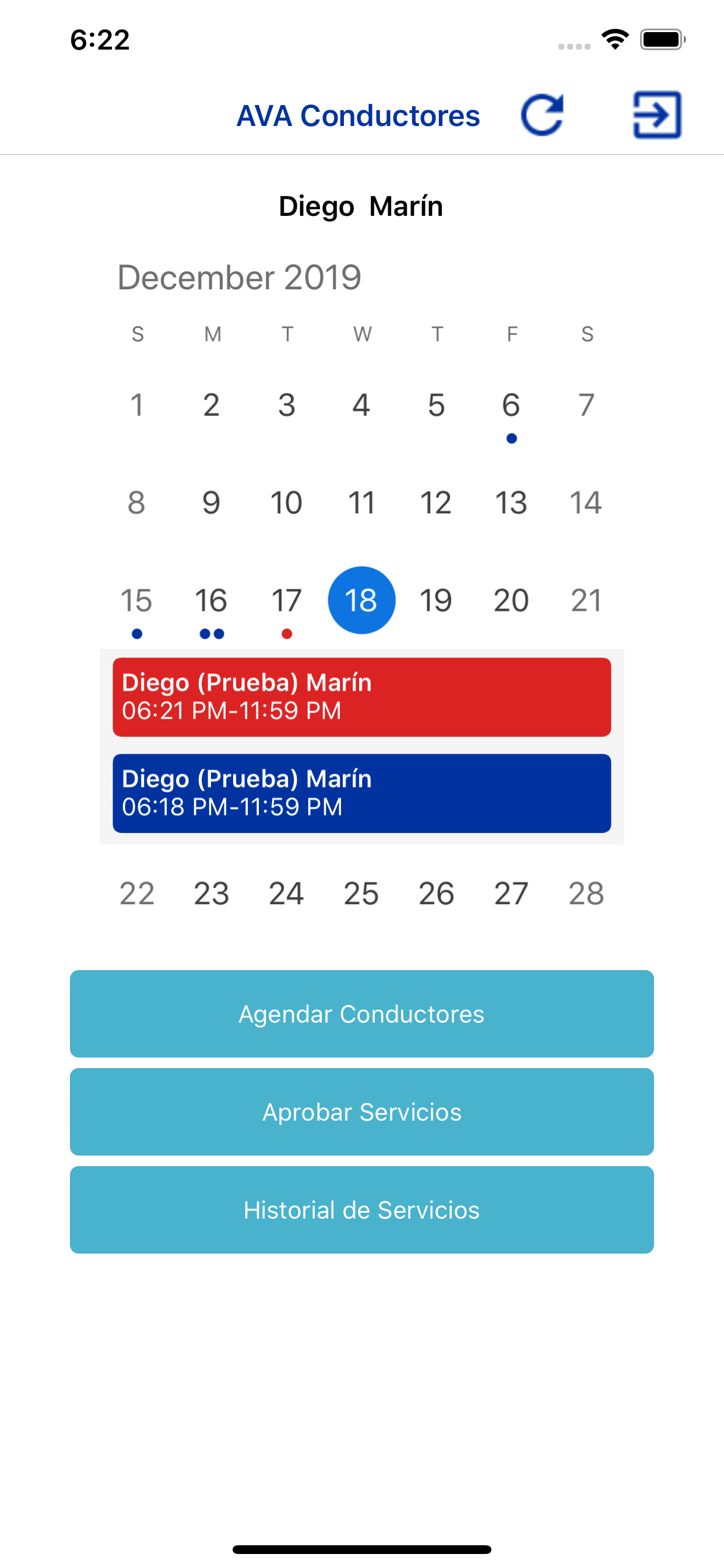 AVA Conductores screenshot 3