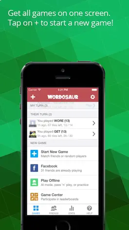 Game screenshot Wordosaur The Social Word Game apk