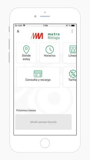 Metro de Málaga Oficial screenshot 1