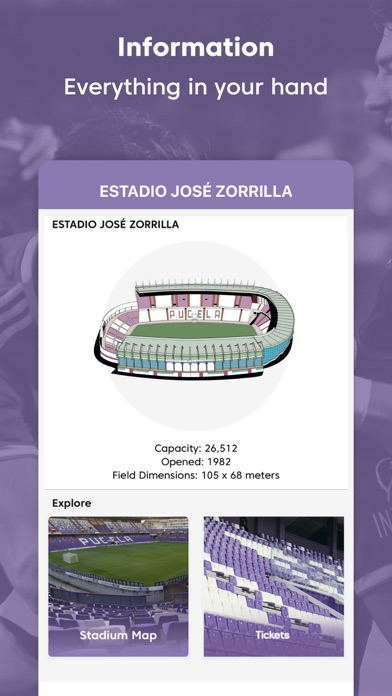 Real Valladolid CF App Oficial screenshot 3