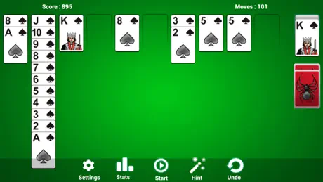 Spider Solitaire Classic fun
