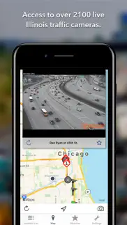 illinois state roads iphone screenshot 2