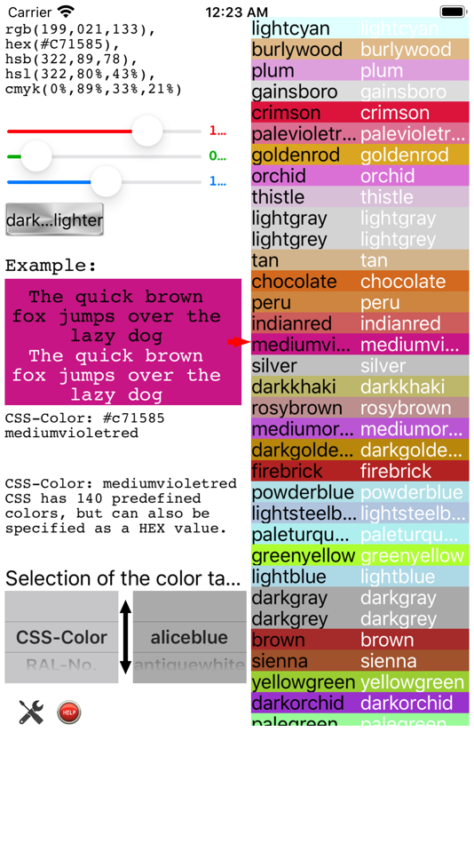 #3. Colors (iOS) 由: Gerhard Lentschik
