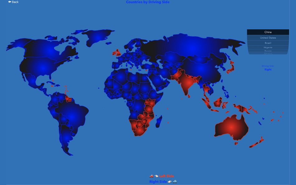 #8. The Blue Map (macOS) 由: Mikolaj Adamowicz
