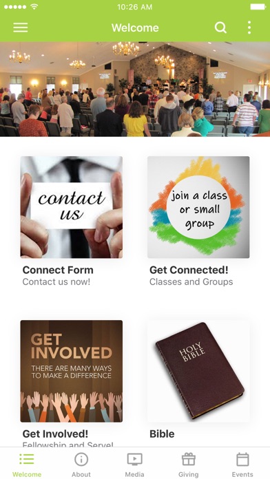 Bucks County Community Church Screenshot