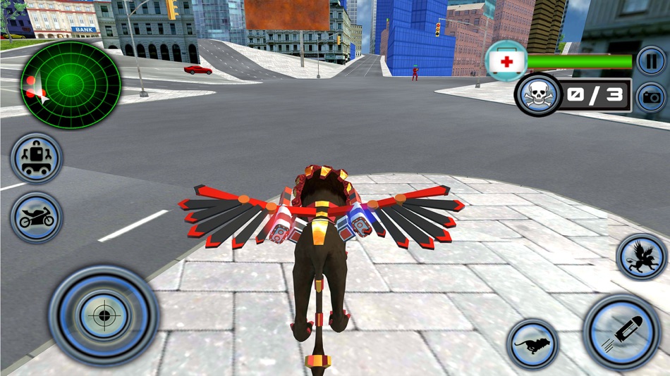 Flying Lion Robot Transform - 1.1 - (iOS)