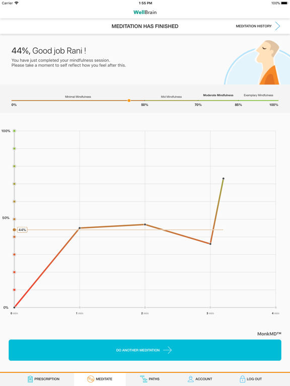 WellBrain Go iPad screenshot 7 - Medical app