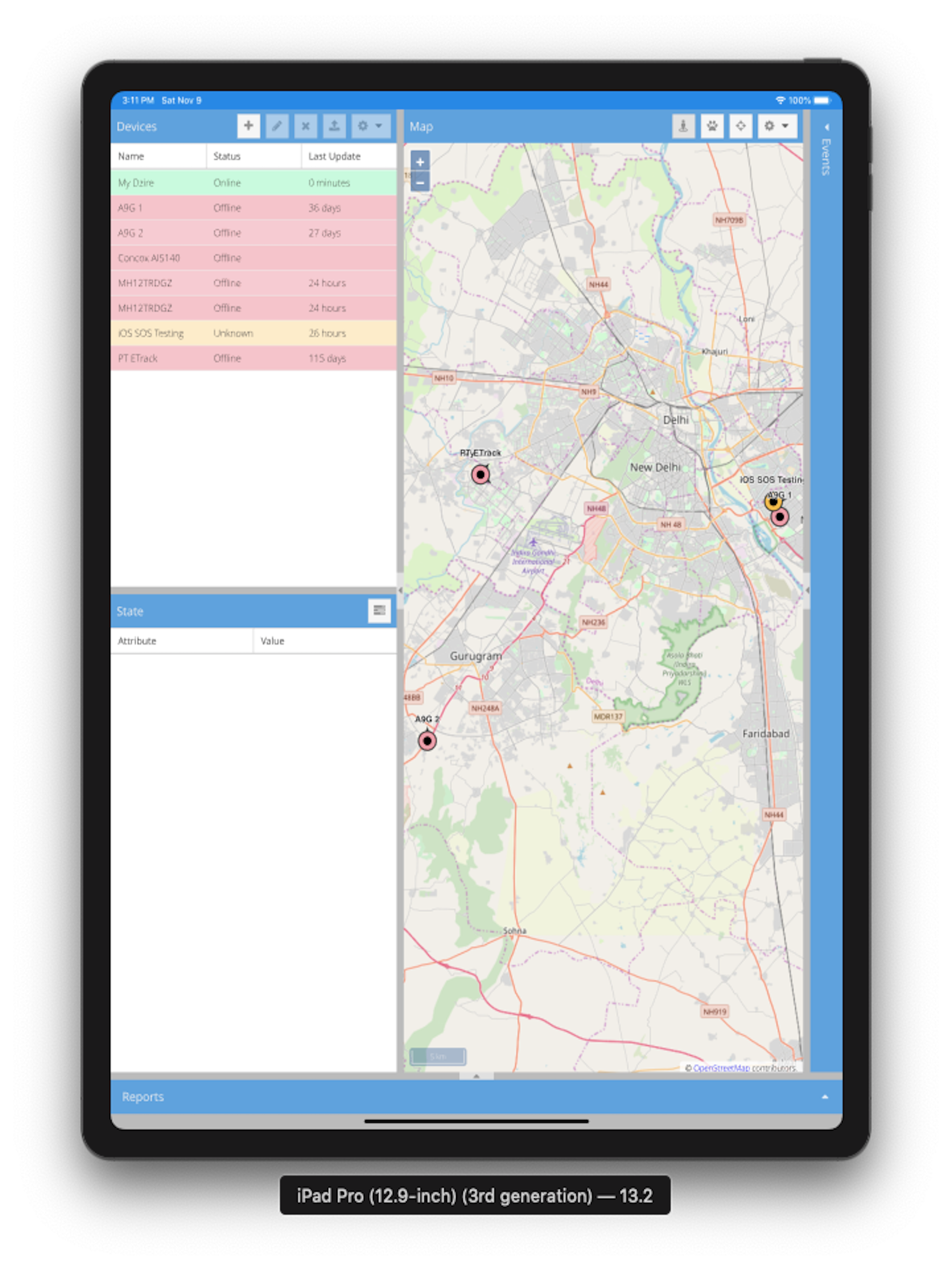 TrackOm2 GPS Tracking App