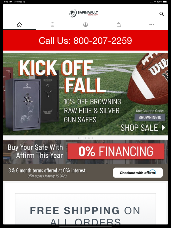 Screenshot #4 pour Safe and Vault Store.com