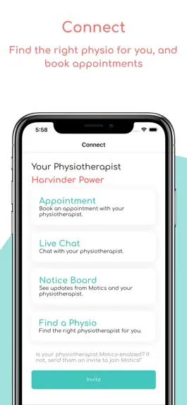 Game screenshot Motics - Physiotherapy hack