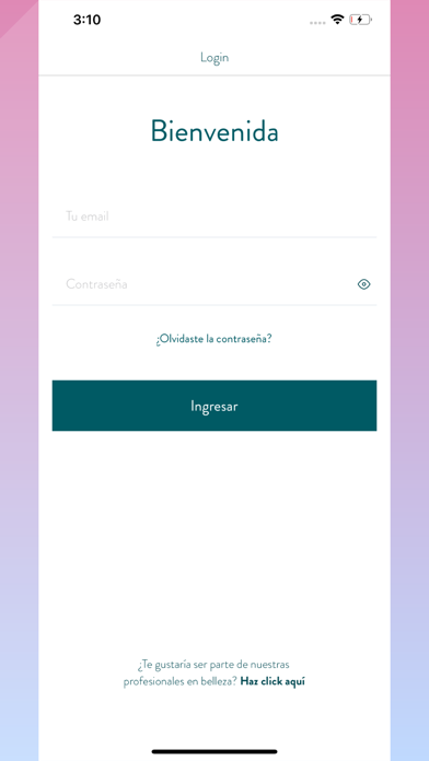 Penelope Profesionales Screenshot