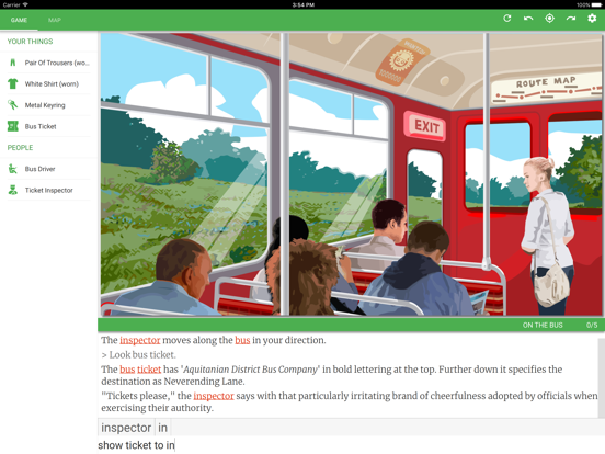 Screenshot #4 pour Jinxter by Magnetic Scrolls
