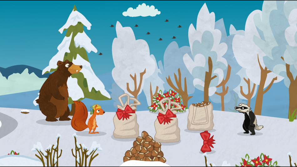 #4. Squirrel & Bär - Wintersause (iOS) 由: the Good Evil GmbH