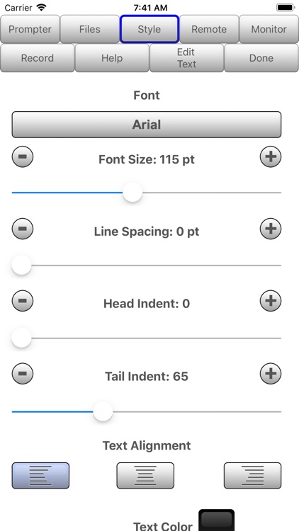 iAutocue screenshot-3