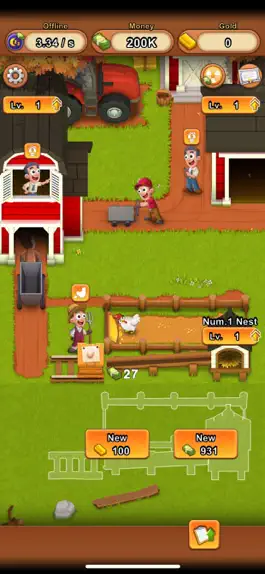 Game screenshot Idle Chicken Farm hack