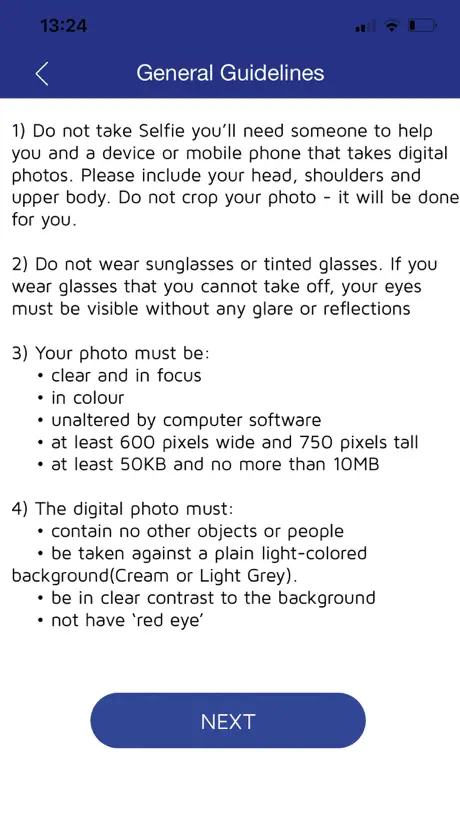 Passport Photo Code UK