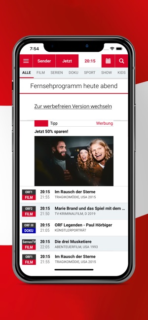 tvheute TV Programm Österreich im App Store