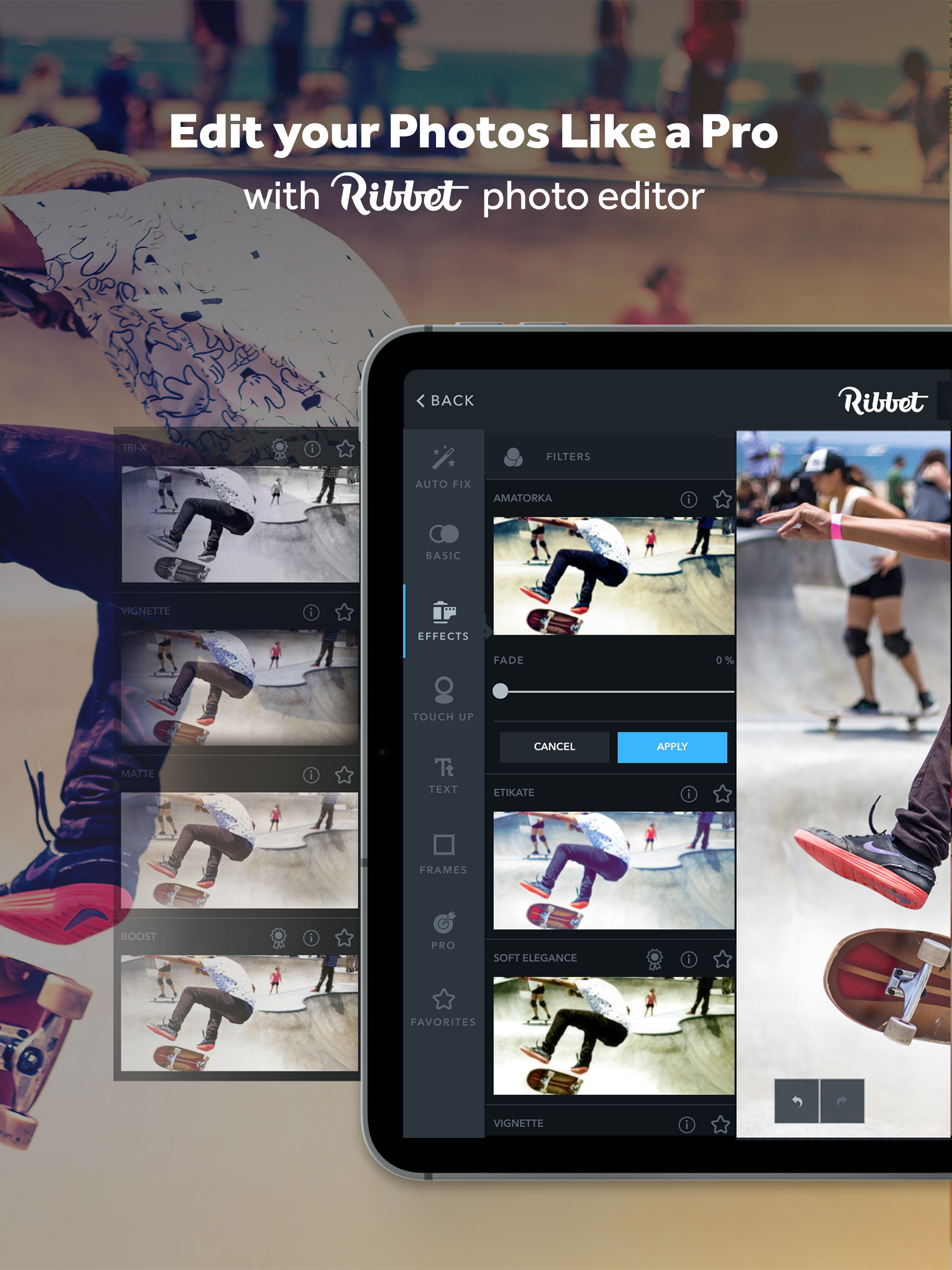 Ribbet™ Photo Editing Suite