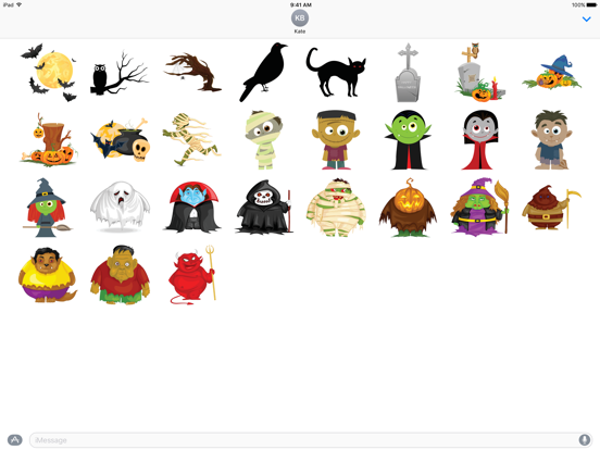 Screenshot #4 pour Halloween Cartoon Stickers