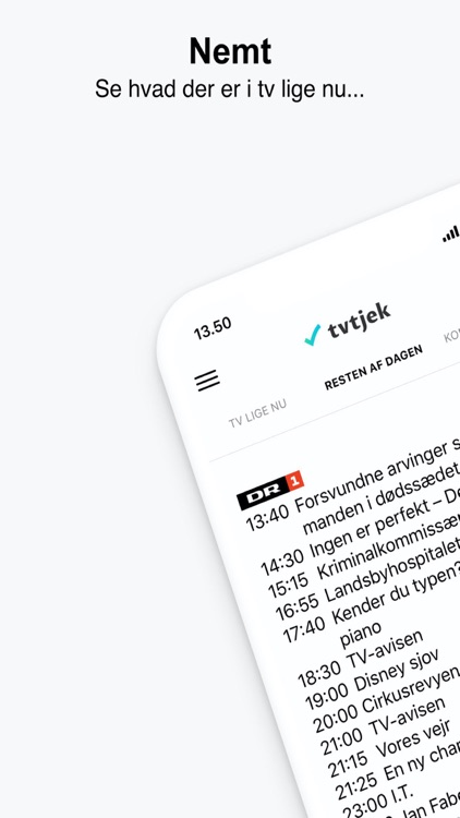 Tvtjek - Dansk TV-Guide