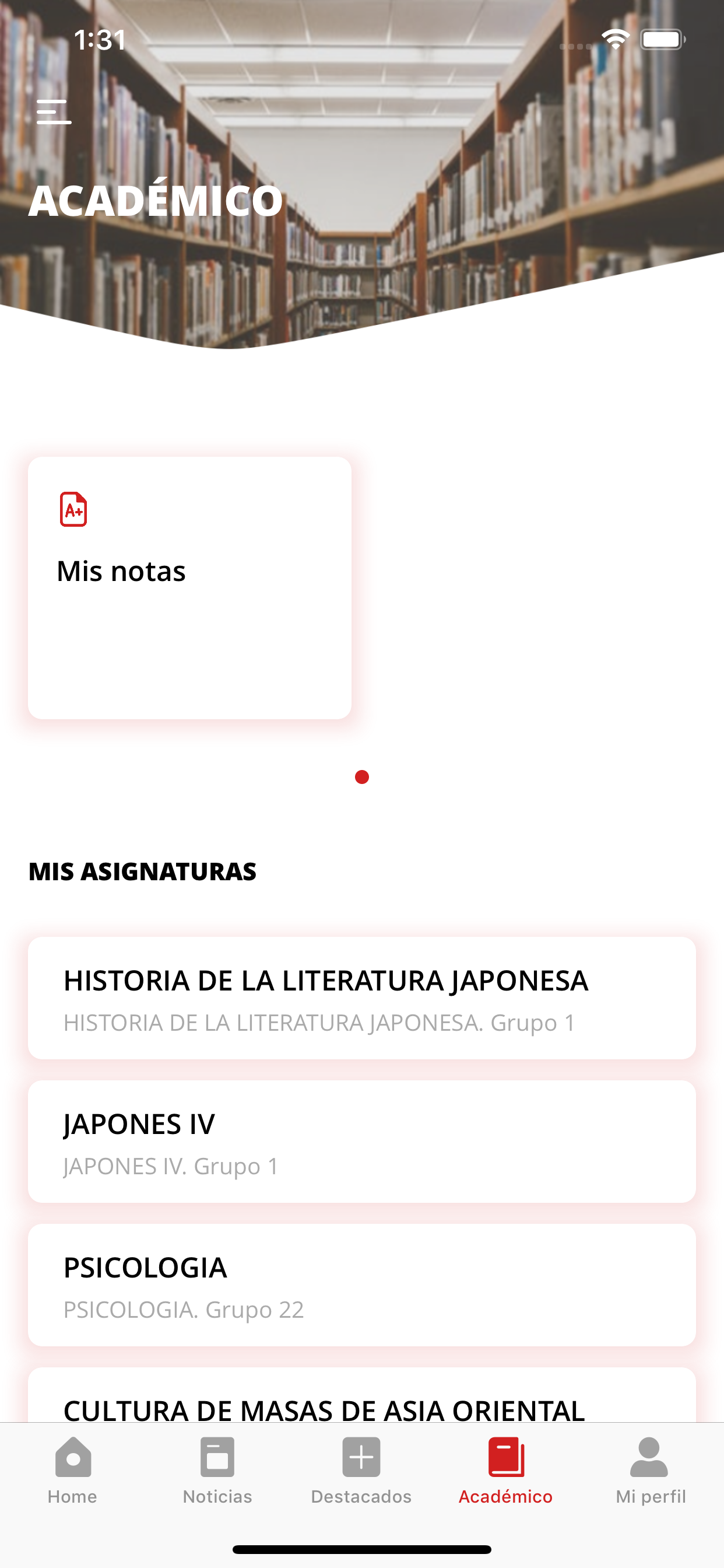USAL App Universidad Salamanca screenshot 6