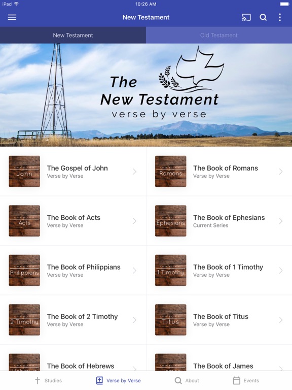 Calvary Chapel of Honey Brook iPad screenshot 3 - Lifestyle app