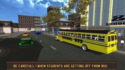 Screenshot #3 pour Schoolbus Driver Duty Sim 3d