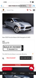 Porsche El Paso screenshot #4 for iPhone