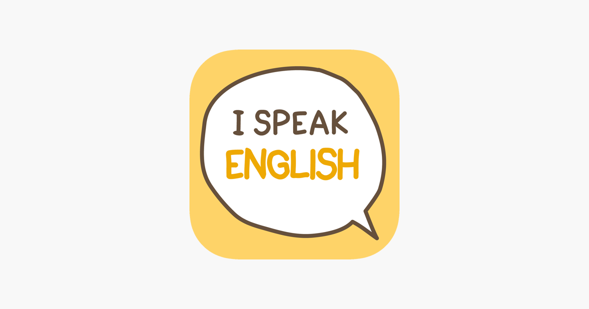 I Speak English dans l'App Store