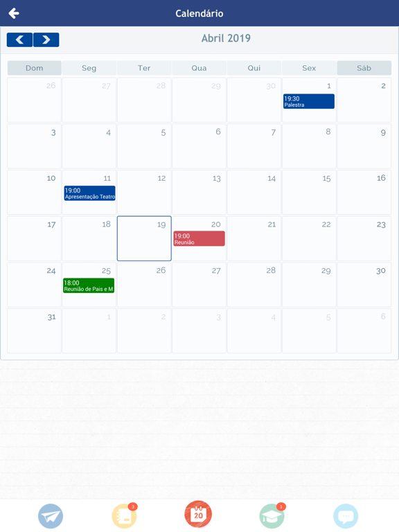 Colégio ATIVO iPad screenshot 4 - Education app