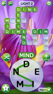 wordscapes in bloom iphone screenshot 2