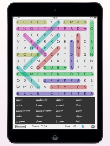 Screenshot #5 pour Mots Cachés Infinis Pro