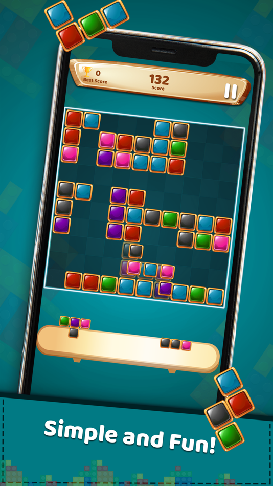 #2. Brick Blocks -The board puzzle (iOS) 由: Neelkanth Krishnamurthy
