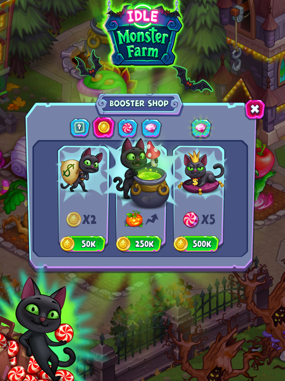 Idle Monster: Happy Mansion iPad screenshot 10 - Games app