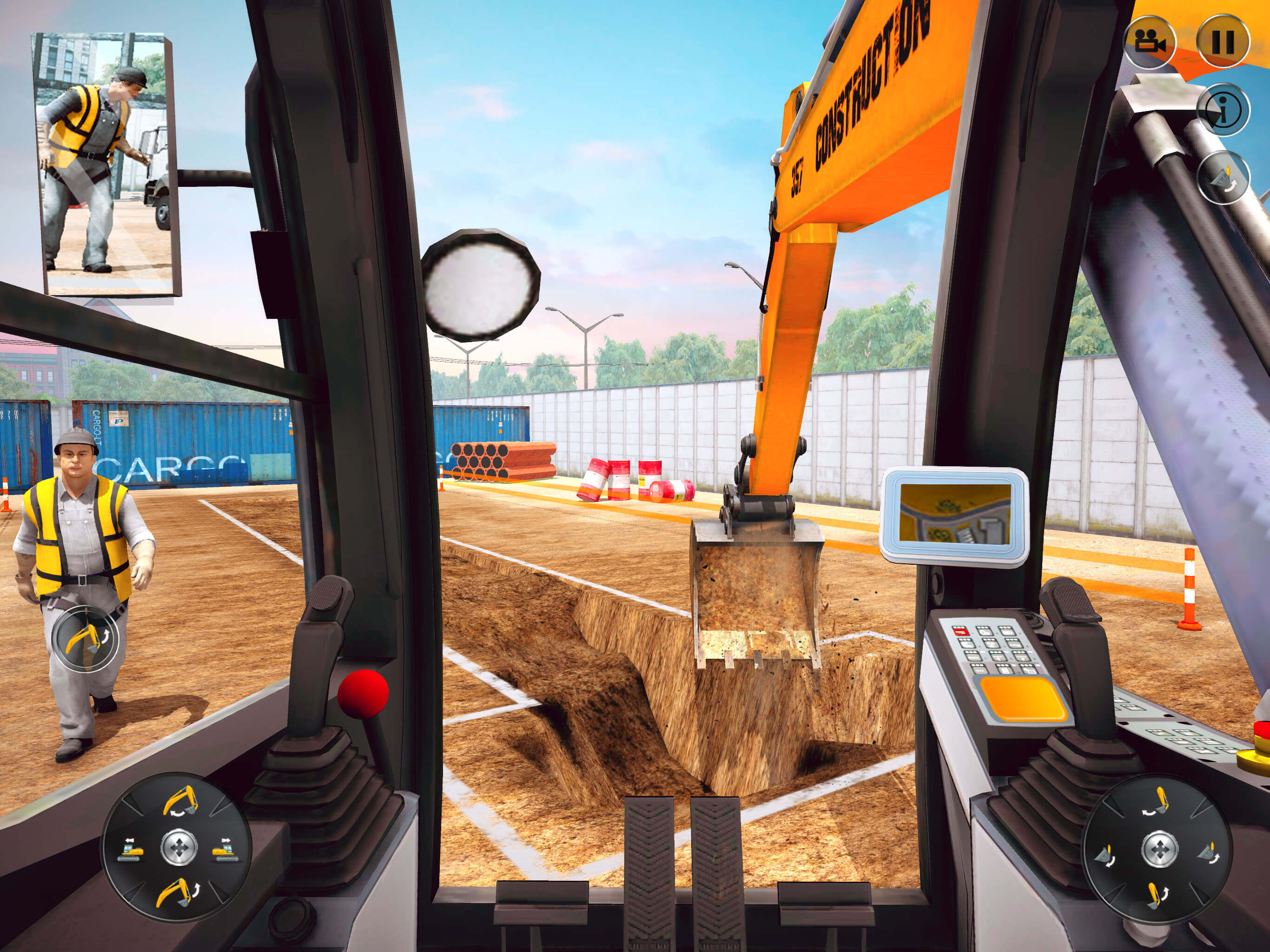 Real Excavator Training 2020 screenshot 9