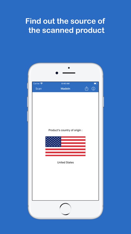 Made in - Barcode Scanner