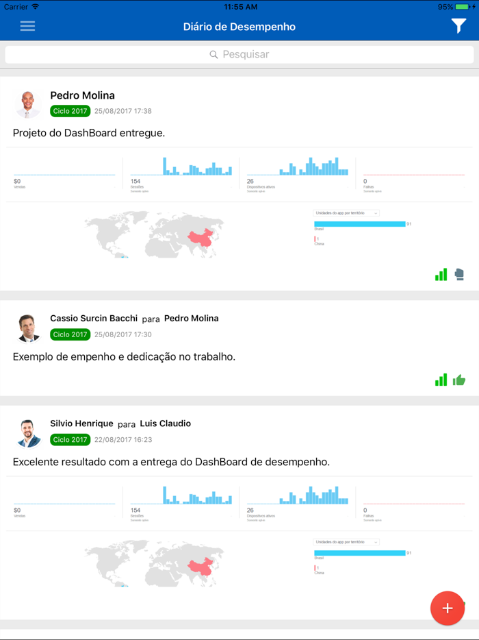 Diário de Desempenho