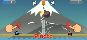 Jumping Ninja Party 2 Player screenshot #9 for iPhone