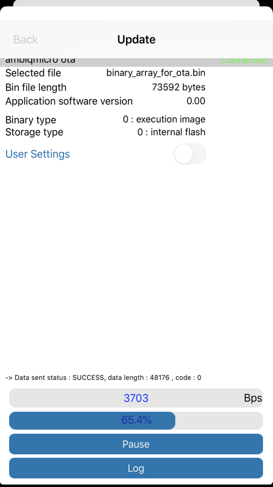 #2. Ambiq OTA Update (iOS) 由: Ambiq Micro