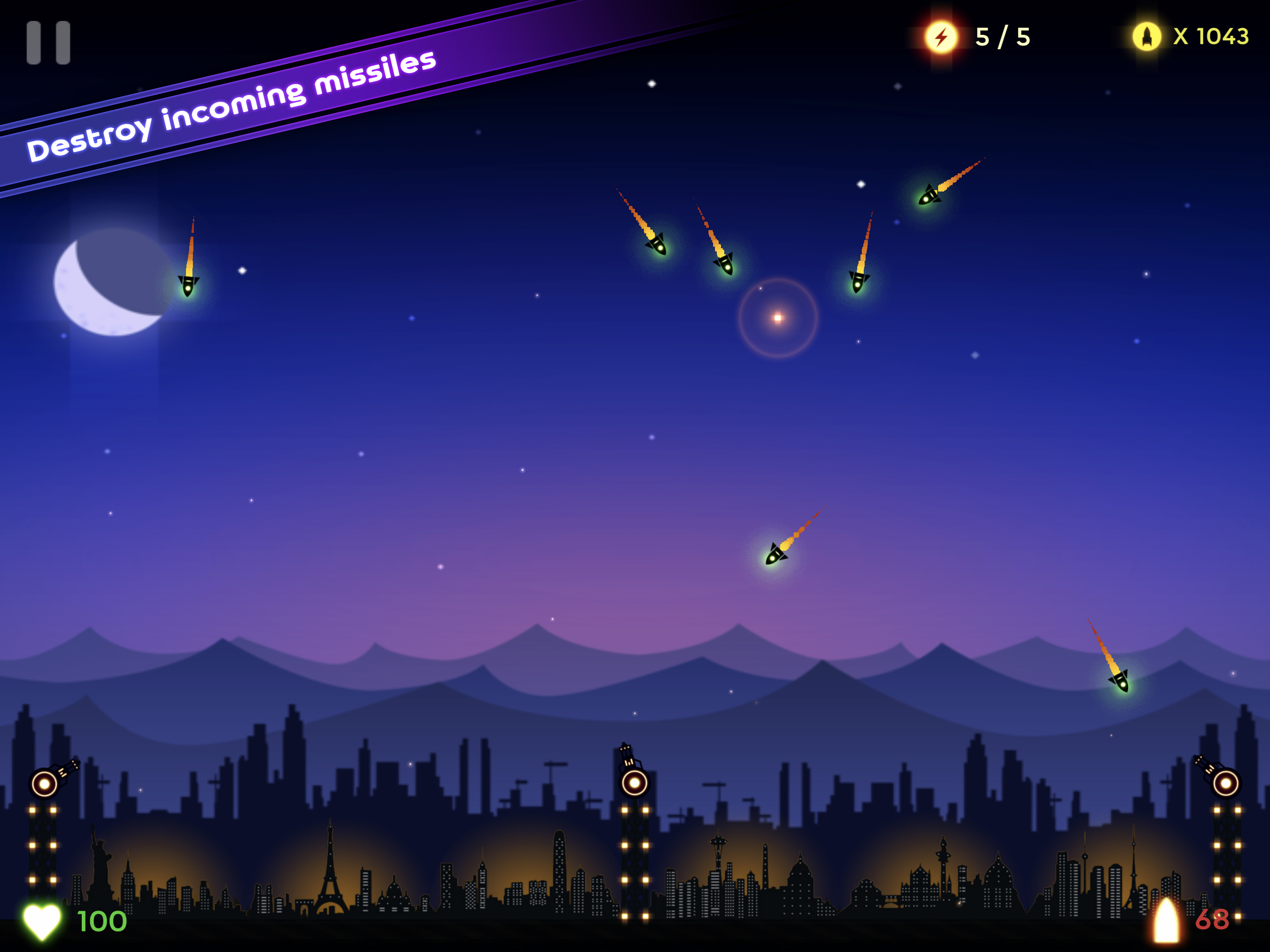 Missile Command 20 screenshot 8