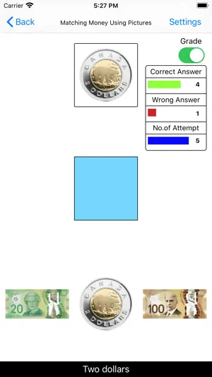 Match Money Using Pic (CAD) screenshot 3