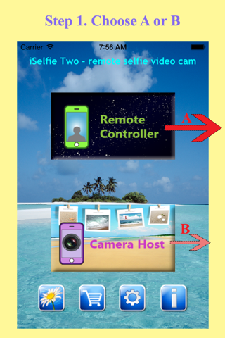 iSelfie Two - remote selfie screenshot 2