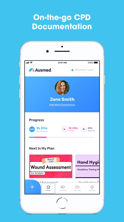Ausmed - CE Portfolio App