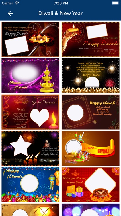 Diwali & New Year Pip Frames screenshot-6